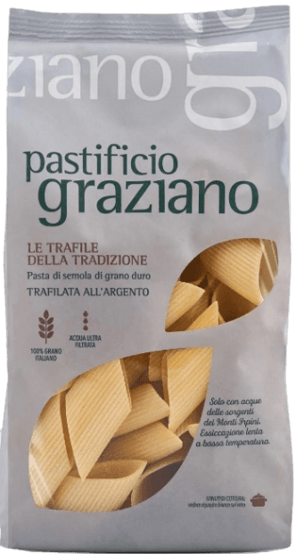 GRAZIANO PASTA DI SEMOLA PENNONI RIGATI 500 GR (10 in a box)