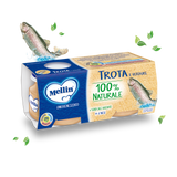 MELLIN HOMOGENIZED FISH TROTA 80 GR X2 (12 IN A BOX)