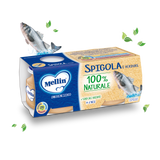 MELLIN HOMOGENIZED FISH SPIGOLA 80 GR X2 (12 IN A BOX)