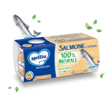 MELLIN HOMOGENIZED FISH SALMON 80 GR X2 (12 IN A BOX)