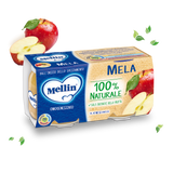 MELLIN HOMOGENIZED FRUIT APPLE 100 GR X2 (12 in a box)
