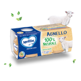 MELLIN HOMOGENIZED MEAT LAMB 80 GR X2 (12 IN A BOX)