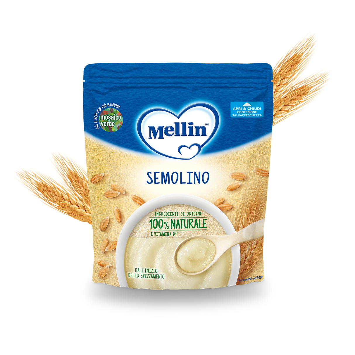 MELLIN CREAM SEMOLINO 250 GR (5 in a box)