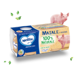 MELLIN HOMOGENIZED MEAT PIG 80 GR X2 (12 in a box)