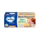 MELLIN HOMOGENIZED MEAT BEEF HAM 80 GR X2 (12 IN A BOX)