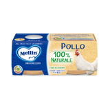 MELLIN HOMOGENIZED MEAT CHICKEN 80 GR X2 (12 in a box)