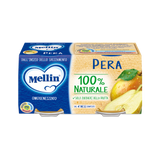 MELLIN HOMOGENIZED FRUIT PEAR 100 GR X2 (12 in a box)