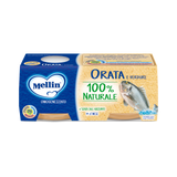 MELLIN HOMOGENIZED FISH ORATA 80 GR X2 160 GR (12 IN A BOX)