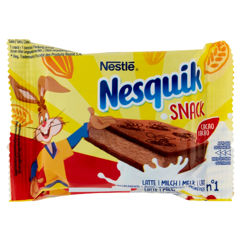 NESTLE' NESQUIK FRESH SNACK COCOA X5 130 GR (8 in a box)