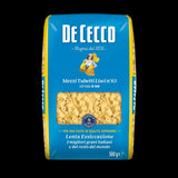 DE CECCO PASTA DI SEMOLA MEZZI TUBETTI LISCI N.63 500 GR (24 in a box)