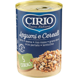 CIRIO LEGUMES & CEREALS LENTILS AND 5 CEREALS 200 GR X2 (6 in a box)