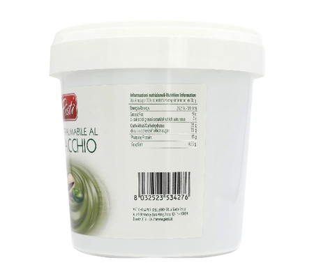 PISTI' SPREAD CREAM PISTACHIO BUCKET 1 KG (9 in a box)