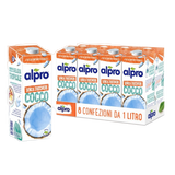 ALPRO DRINK COCONUT MILK SUGAR FREE BRICK 1 LT (8 in a box)