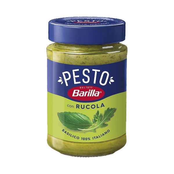 BARILLA PESTO BASIL AND RUCOLA 190 GR (12 in a box)
