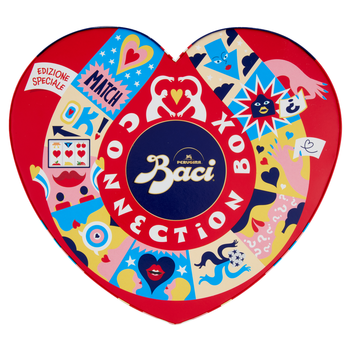 PERUGINA BACI BIJOU HEART ACTIVATION 100 GR (15 in a box) - LIMITED EDITION