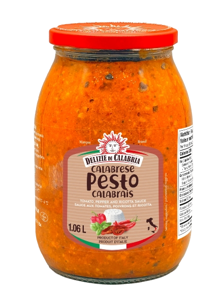 DELIZIE CALABRIA PESTO CALABRESE 950 GR (6 in a box)