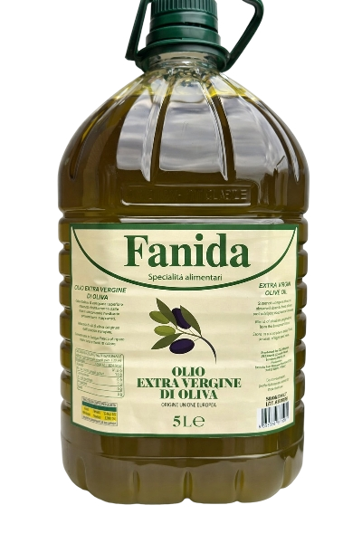 FANIDA EXTRA VIRGIN OLIVE OIL PET 5 LT (1 IN A BOX)
