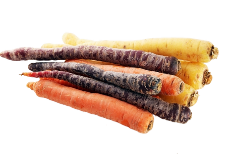 FRESH VEGETABLES CARROTS HERITAGE BUNCHES £5.37 AL KG (APPROX 6.3 KG) - ONLY LONDON AREA