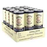 BOMBAY PRESSÉ GIN CITRUS COLLINS DRINK CANS 250 ML (12 in a box)