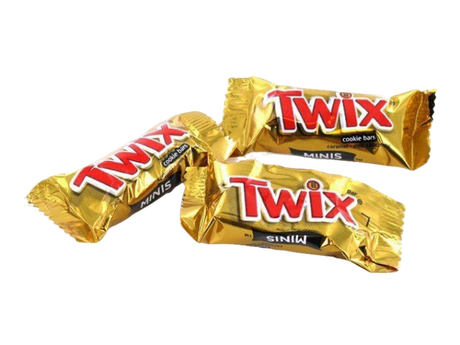 TWIX SNACK BARS MINIS ORIGINAL X10 227 GR (22 in a box)