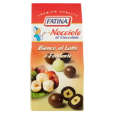 FATINA DRIED FRUITS HAZELNUTS COVERED CHOCOLATE MIX 160 GR (12 in a box)