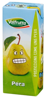 VALFRUTTA NETTARE FRUIT JUICE PEAR BRICK 200 ML X6 (4 in a box)