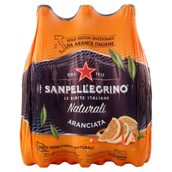 SAN PELLEGRINO ARANCIATA PET 1.2 LT (6 in a box)