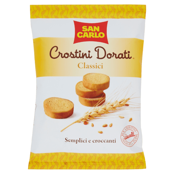 SAN CARLO BAKERY CROSTINI DORATI CLASSIC 75 GR (14 in a box)
