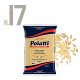 POIATTI PASTINA DI SEMOLA LINGUE DI PASSERO N.17 1 KG (12 in a box)