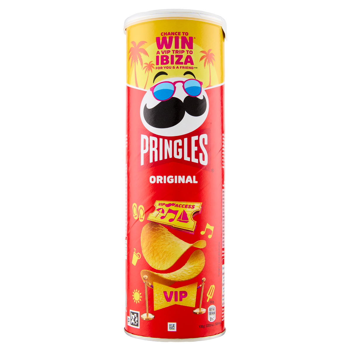 PRINGLES CRISPS ORIGINAL TUBE 175 GR (19 in a box)