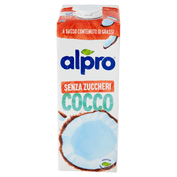 ALPRO DRINK COCONUT MILK SUGAR FREE BRICK 1 LT (8 in a box)