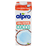 ALPRO DRINK COCONUT MILK SUGAR FREE BRICK 1 LT (8 in a box)