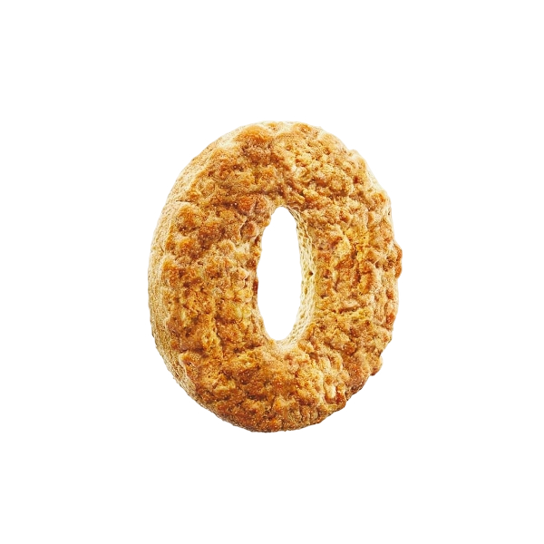 DIVELLA BISCOTTI OTTIMINI SEVEN CEREALS WITHOUT ADDED SUGAR 400 GR (18 IN A BOX)
