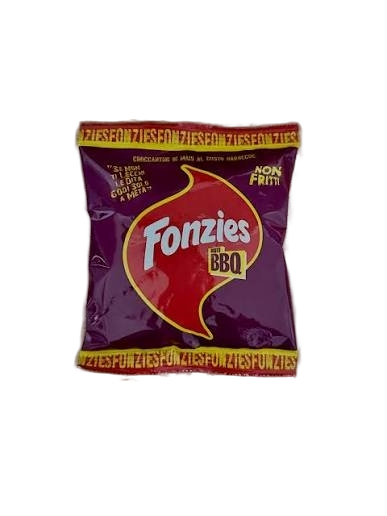 FONZIES CRISPS BBQ MULTIPACK X7 165 GR (16 in a box)