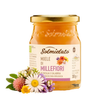 SALMIELATO BIO HONEY MIELE DI MILLEFIORI JAR 300 GR (6 in a box)