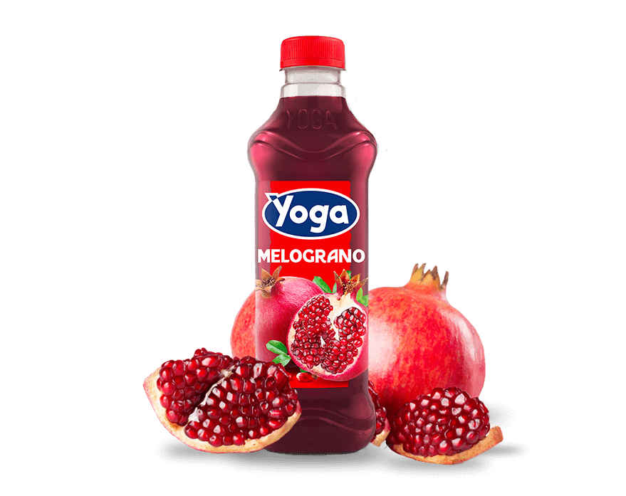 YOGA NETTARE FRUIT JUICE POMEGRANATE PET 1 LT (6 IN A BOX)