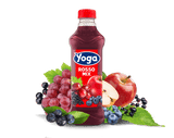 YOGA NETTARE FRUIT JUICE RED MIX PET 1 LT (6 in a box)