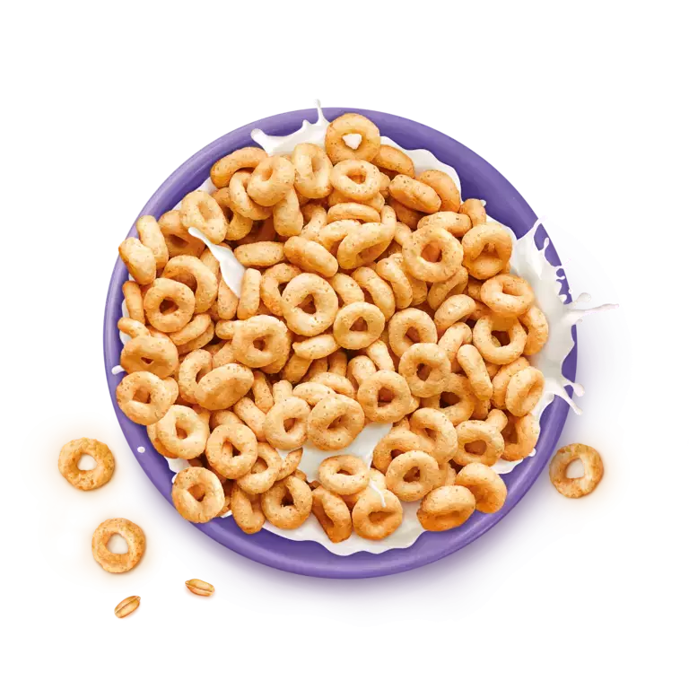 NESTLE' CHEERIOS CEREALS WHOLEMEAL HONEY 375 GR (14 in a box)