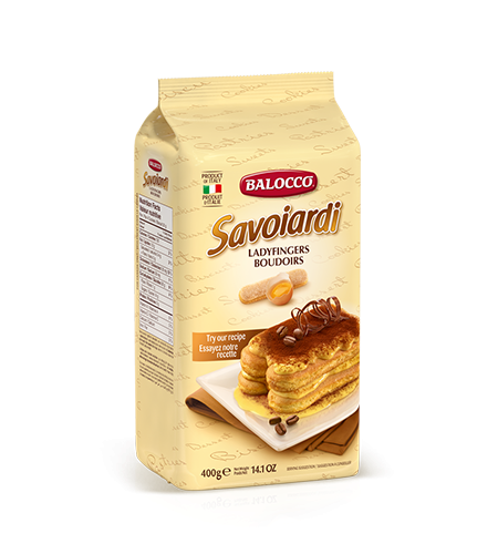 BALOCCO BISCOTTI SAVOIARDI LADYFINGERS 400 GR (10 in a box)