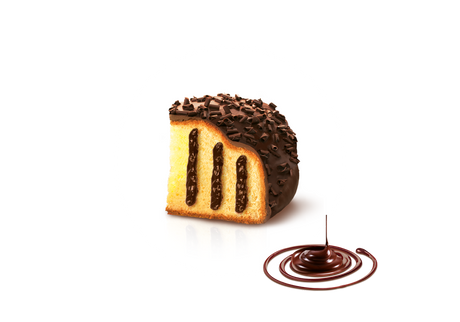 BALOCCO COLOMBA MAXICIOK DARK CHOCOLATE 750 GR (18 in a box)