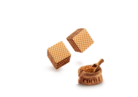 BALOCCO WAFER MINI CUBES COCOA 125 GR (24 in a box)