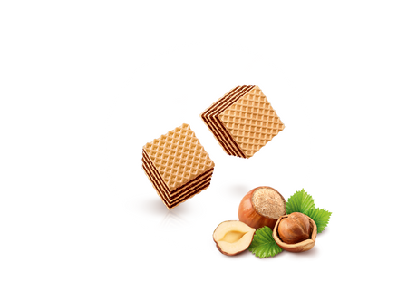 BALOCCO WAFER MINI CUBES HAZELNUT 125 GR (24 in a box)