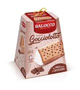 BALOCCO PANDORO GOCCIOLOTTO DROPS OF CHOCOLATE 800 GR (12 in a box)