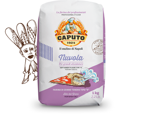 CAPUTO FLOURS NUVOLA TYPE "0" 1 KG (10 in a box)
