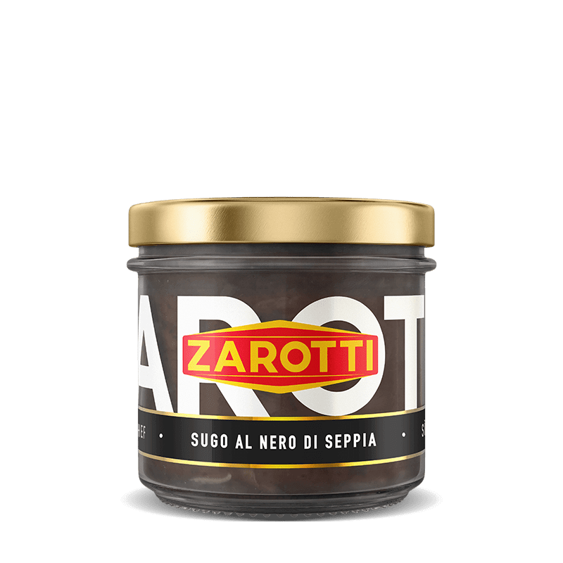 ZAROTTI PASTA SAUCE SUGO BLACK SQUID 110 GR (12 in a box)
