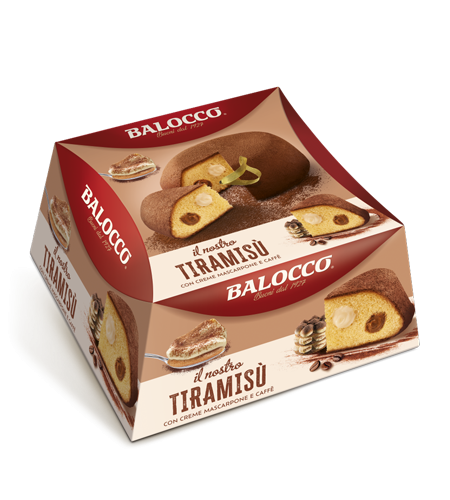 BALOCCO CAKE TIRAMISU' 650 GR (12 in a box)