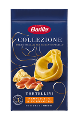 BARILLA STUFFED PASTA TORTELLINI HAM & CHEESE 250 GR (10 IN A BOX)