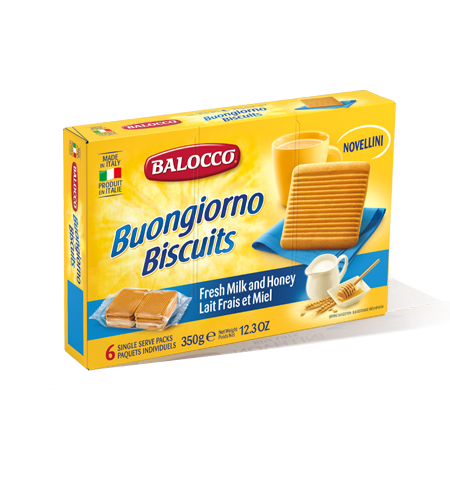 BALOCCO BISCOTTI NOVELLINI 350 GR (10 in a box)