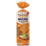 MISURA FIBRE EXTRA BREAD WHOLEMEAL PAN AVENA CARROTS SEEDS PUMPKIN AND SESAM BLACK 400 GR (8 in a box)