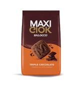 BALOCCO BISCOTTI MAXICIOK TRIPLE CHOCOLATE 320 GR (12 in a box)